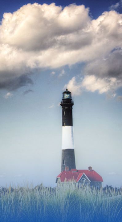 lighthouse on the beach